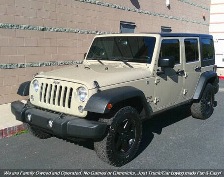 2017 Jeep Wrangler Unlimited Sport S