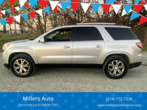 2013 GMC Acadia for sale at Millers Auto in Knox IN
