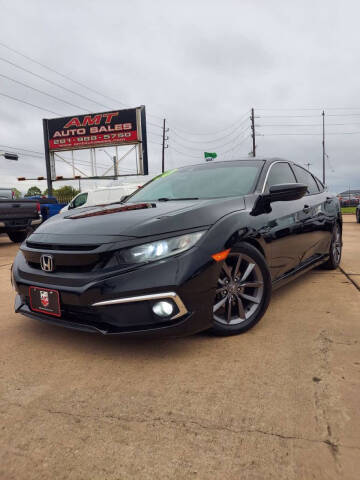 2020 Honda Civic for sale at AMT AUTO SALES LLC in Houston TX