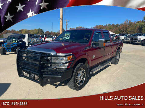 2016 Ford F-250 Super Duty for sale at Hills Auto Sales in Salem AR