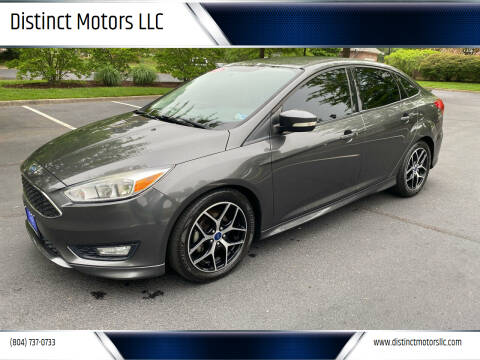 2016 Ford Focus for sale at Distinct Motors LLC in Mechanicsville VA