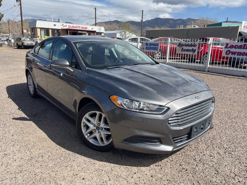 2013 Ford Fusion for sale at Top Gun Auto Sales, LLC in Albuquerque NM