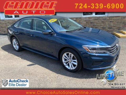 2020 Volkswagen Passat for sale at CHOICE AUTO SALES in Murrysville PA
