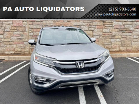 2016 Honda CR-V for sale at PA AUTO LIQUIDATORS in Huntingdon Valley PA