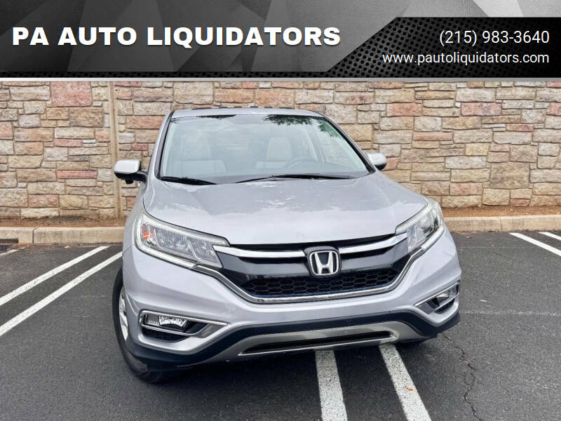 2016 Honda CR-V for sale at PA AUTO LIQUIDATORS in Huntingdon Valley PA