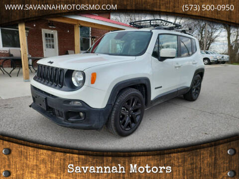 2018 Jeep Renegade for sale at Savannah Motors in Whiteside MO