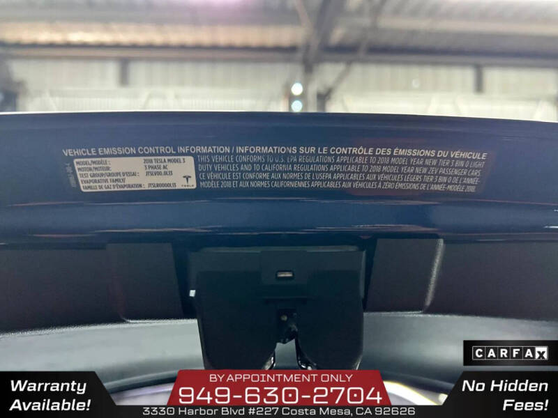 2018 Tesla Model 3