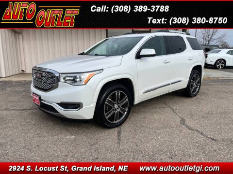 2017 GMC Acadia for sale at Auto Outlet in Grand Island NE