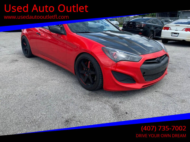 2013 Hyundai Genesis Coupe for sale at Used Auto Outlet in Orlando FL