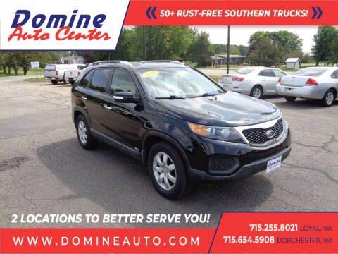 2013 Kia Sorento for sale at Domine Auto Center in Loyal WI