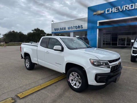 2021 Chevrolet Colorado for sale at GOLDEN MOTORS in Cut Off LA