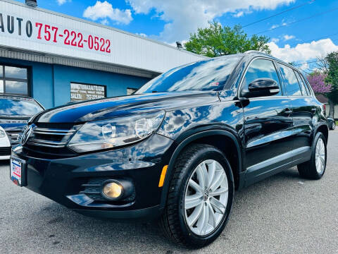 2014 Volkswagen Tiguan for sale at Trimax Auto Group in Norfolk VA