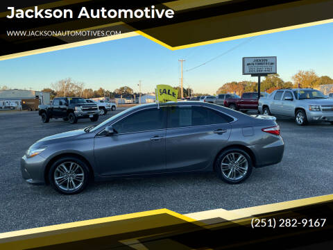 2016 Toyota Camry for sale at Jackson Automotive in Jackson AL