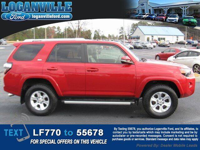 2017 Toyota 4Runner for sale at Loganville Quick Lane and Tire Center in Loganville GA