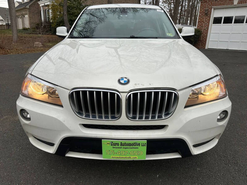 2013 BMW X3 for sale at Euro Automotive LLC in Falls Church VA