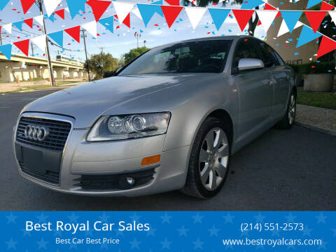 2007 Audi A6 for sale at Best Royal Car Sales in Dallas TX