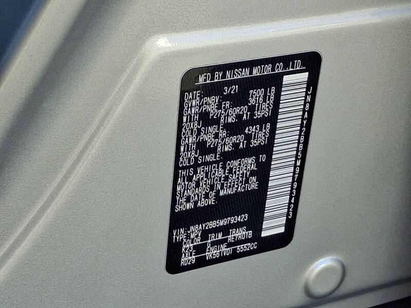 2021 Nissan Armada SL