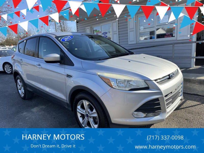 2015 Ford Escape for sale at HARNEY MOTORS in Gettysburg PA