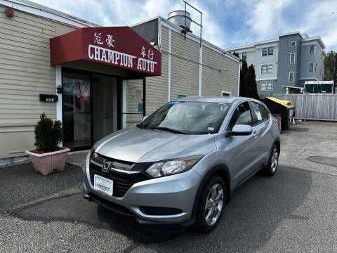 2018 Honda HR-V for sale at Champion Auto LLC in Quincy MA