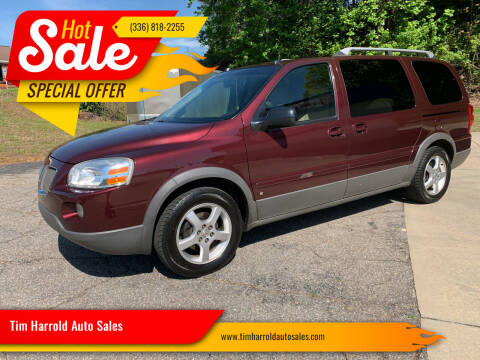 2006 Pontiac Montana SV6 for sale at Tim Harrold Auto Sales in Wilkesboro NC