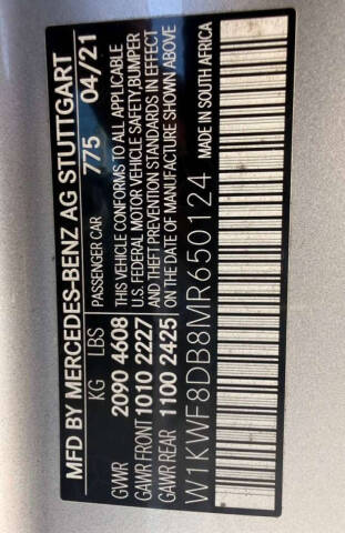 2021 Mercedes-Benz C-Class C 300