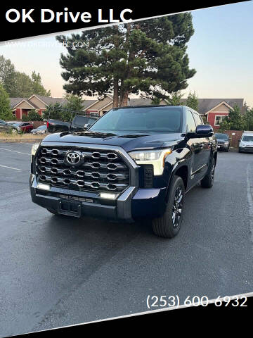 2022 Toyota Tundra for sale at OK Drive LLC in Federal Way WA