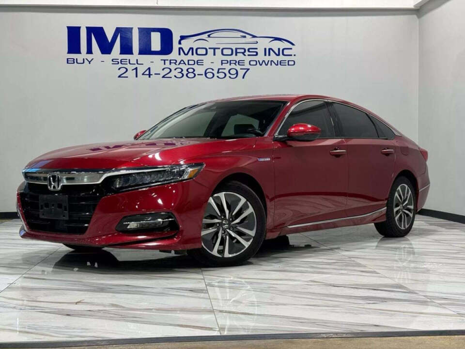 2018 Honda Accord Hybrid for sale at IMD MOTORS, INC in Dallas, TX