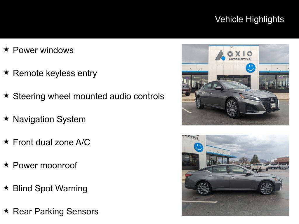 2023 Nissan Altima for sale at Axio Auto Boise in Boise, ID