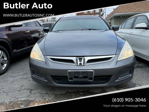2007 Honda Accord for sale at Butler Auto in Easton PA