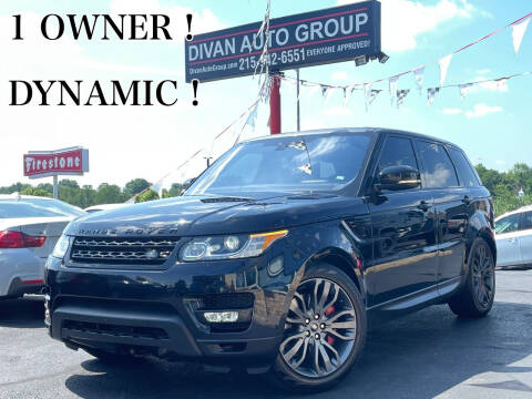 2017 Land Rover Range Rover Sport for sale at Divan Auto Group in Feasterville Trevose PA