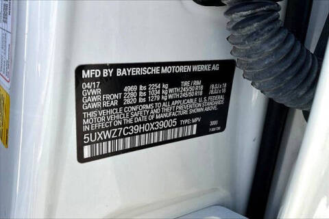 2017 BMW X3 sDrive28i