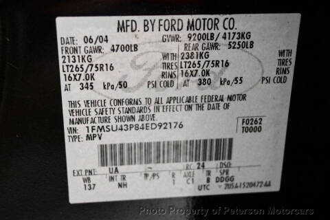 2004 Ford Excursion Limited