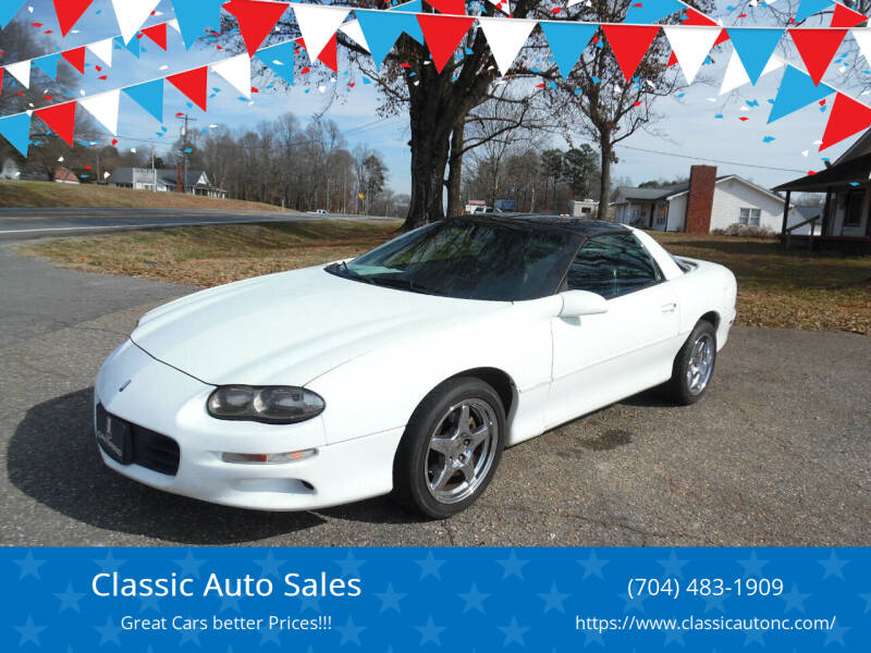 2002 Chevrolet Camaro for sale at Classic Auto Sales in Maiden NC