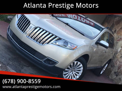 2011 Lincoln MKX for sale at Atlanta Prestige Motors in Decatur GA