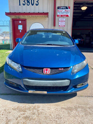 2013 Honda Civic for sale at 2 Brothers Coast Acquisition LLC dba Total Auto Se in Houston TX
