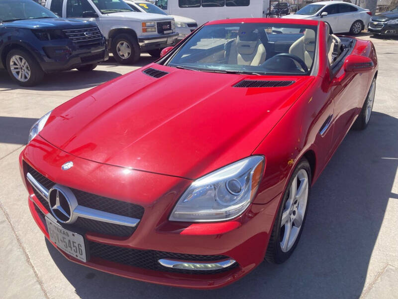 2015 Mercedes-Benz SLK for sale at Kid Motors Inc in El Paso TX