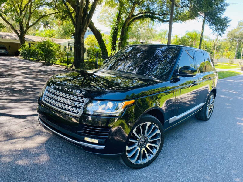 2016 Land Rover Range Rover for sale at CHECK AUTO, INC. in Tampa FL