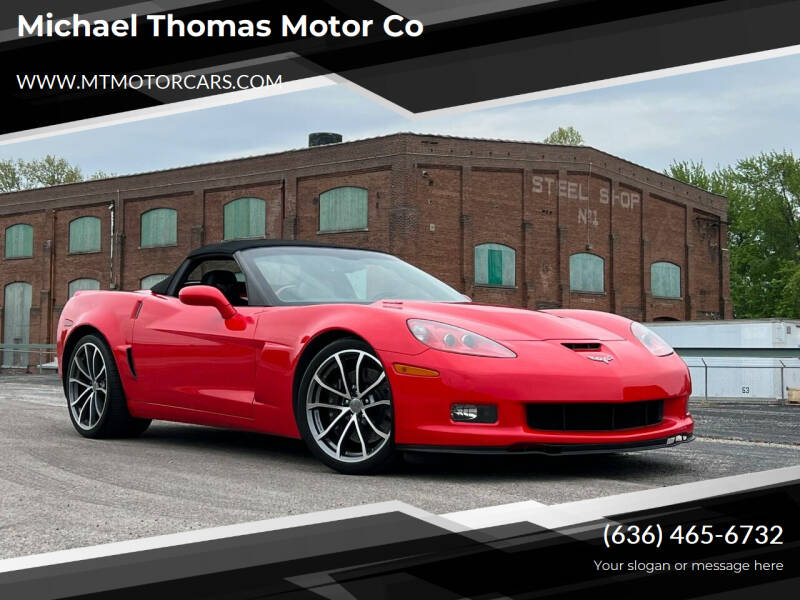 2013 Chevrolet Corvette for sale at Michael Thomas Motor Co in Saint Charles MO