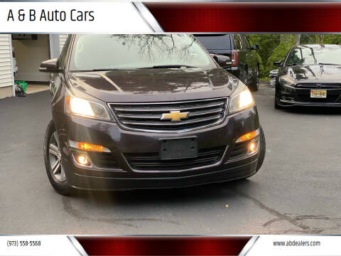 2015 Chevrolet Traverse for sale at A & B Auto Cars in Newark NJ