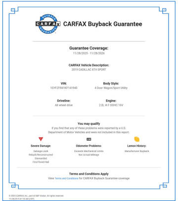 2019 Cadillac XT4 Sport
