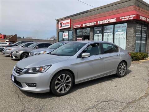 2013 Honda Accord for sale at AutoCredit SuperStore in Lowell MA