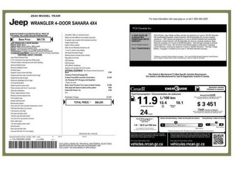 2024 Jeep Wrangler Sahara