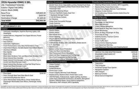 2026 Hyundai Ioniq 5 SEL