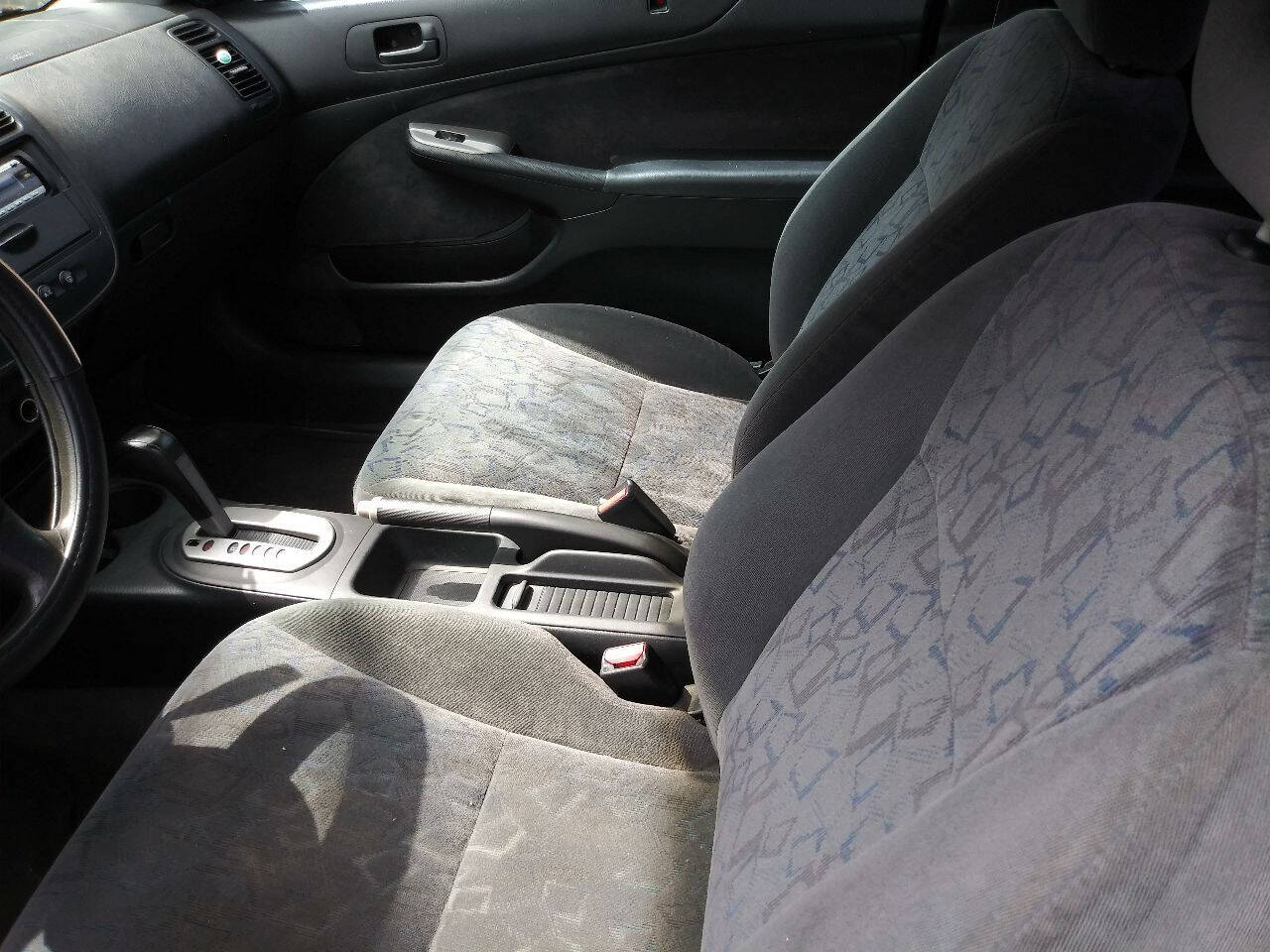 Red 2001 Honda Civic EX EX 2dr Coupe 5