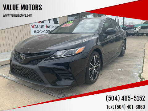 2020 Toyota Camry for sale at VALUE MOTORS in Kenner LA
