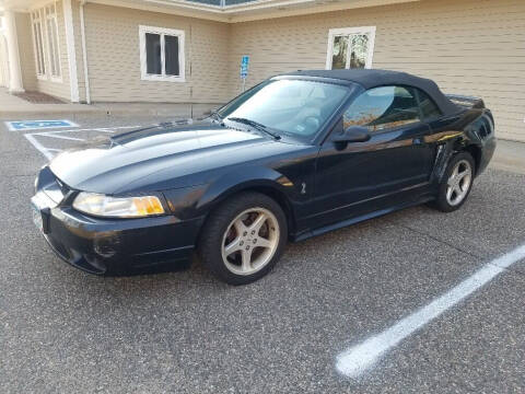 1999 Ford Mustang SVT Cobra for sale at Capital Fleet  & Remarketing  Auto Finance in Columbia Heights MN