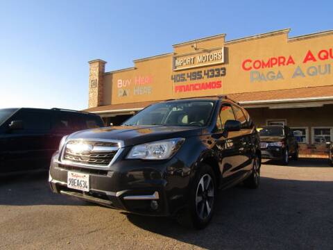 2018 Subaru Forester for sale at Import Motors in Bethany OK