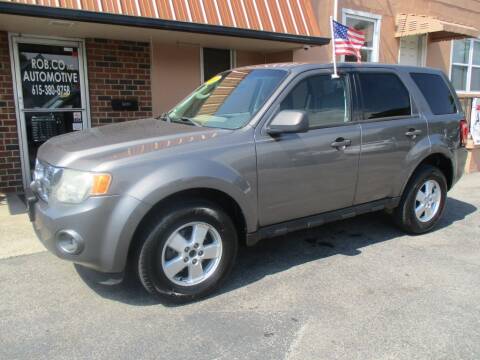 2010 Ford Escape for sale at Rob Co Automotive LLC in Springfield TN