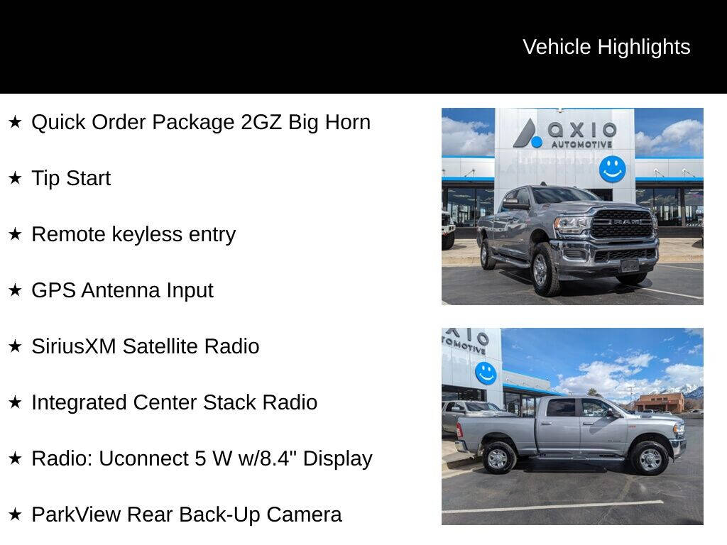 2022 Ram 2500 for sale at Axio Auto Boise in Boise, ID