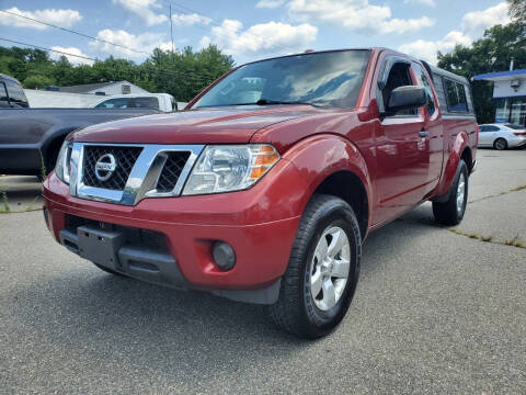 2013 Nissan Frontier for sale at Jacob's Auto Sales Inc in West Bridgewater MA